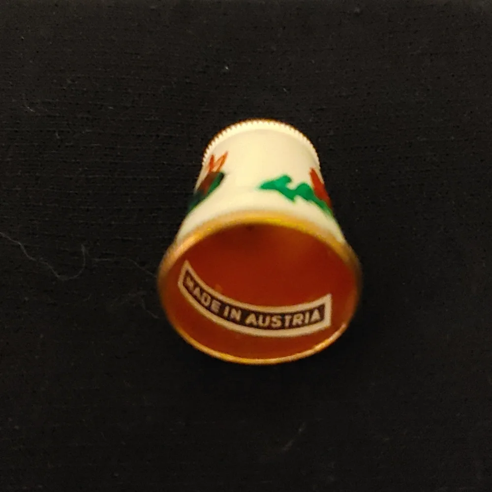 Austrian Christmas tree Thimble